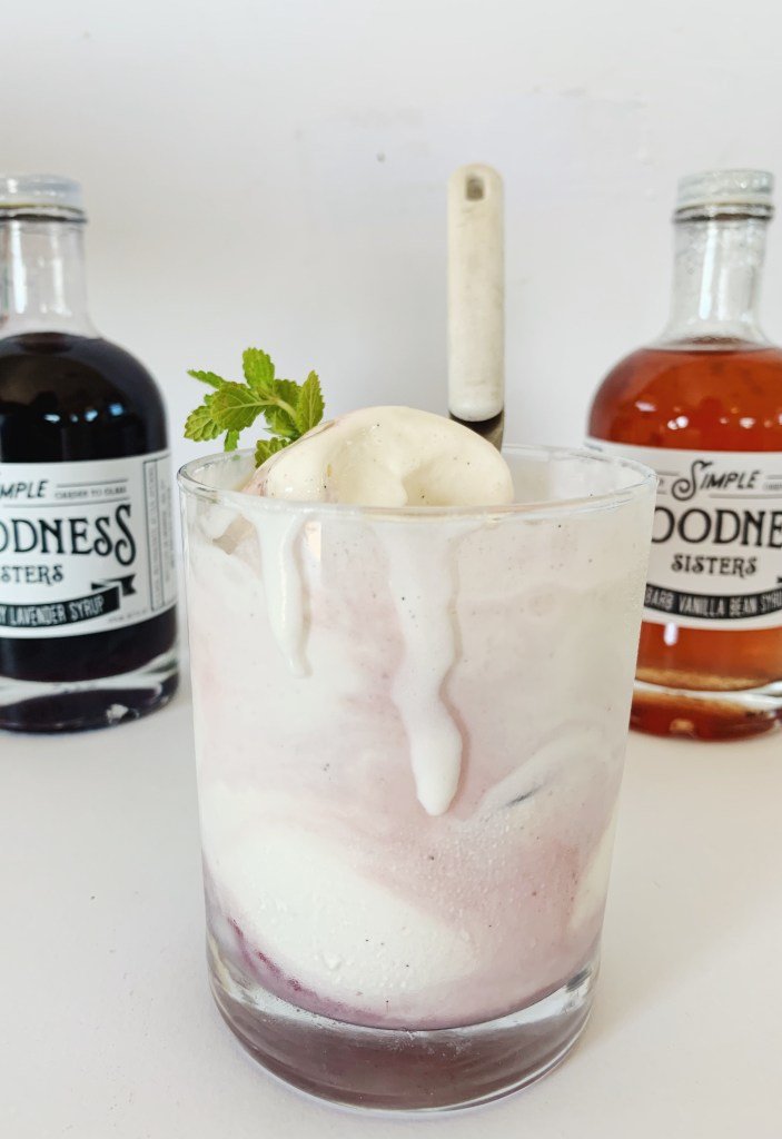 Sunset Magazine Wants You to Put Simple Goodness Sisters' Marionberry Mint Syrup on Ice Cream