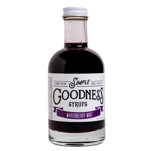 Marionberry Mint Syrup