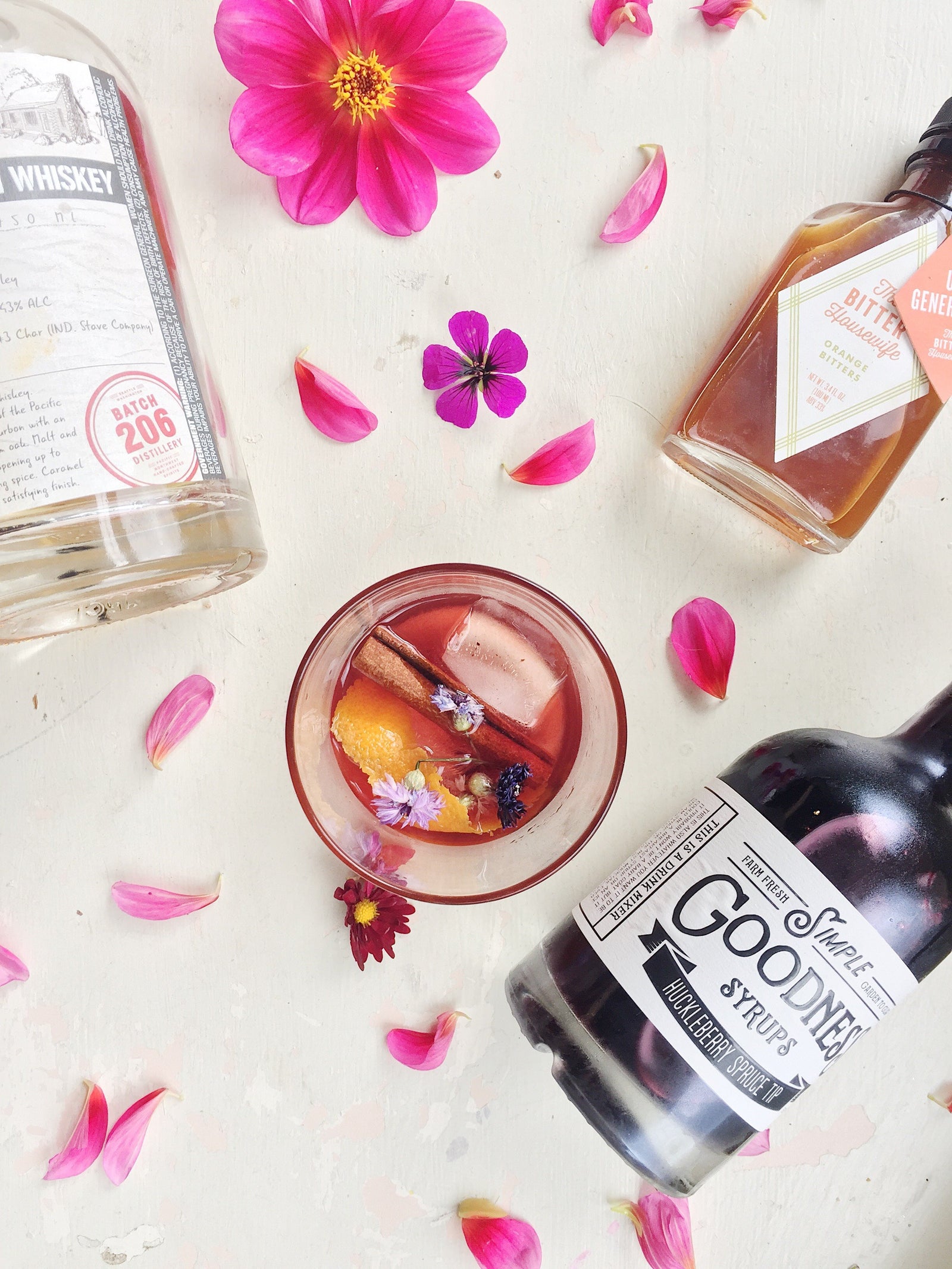 The Fireside Sipper you Need to Make Tonight: the Simple Goodness Sisters Old Fashioned