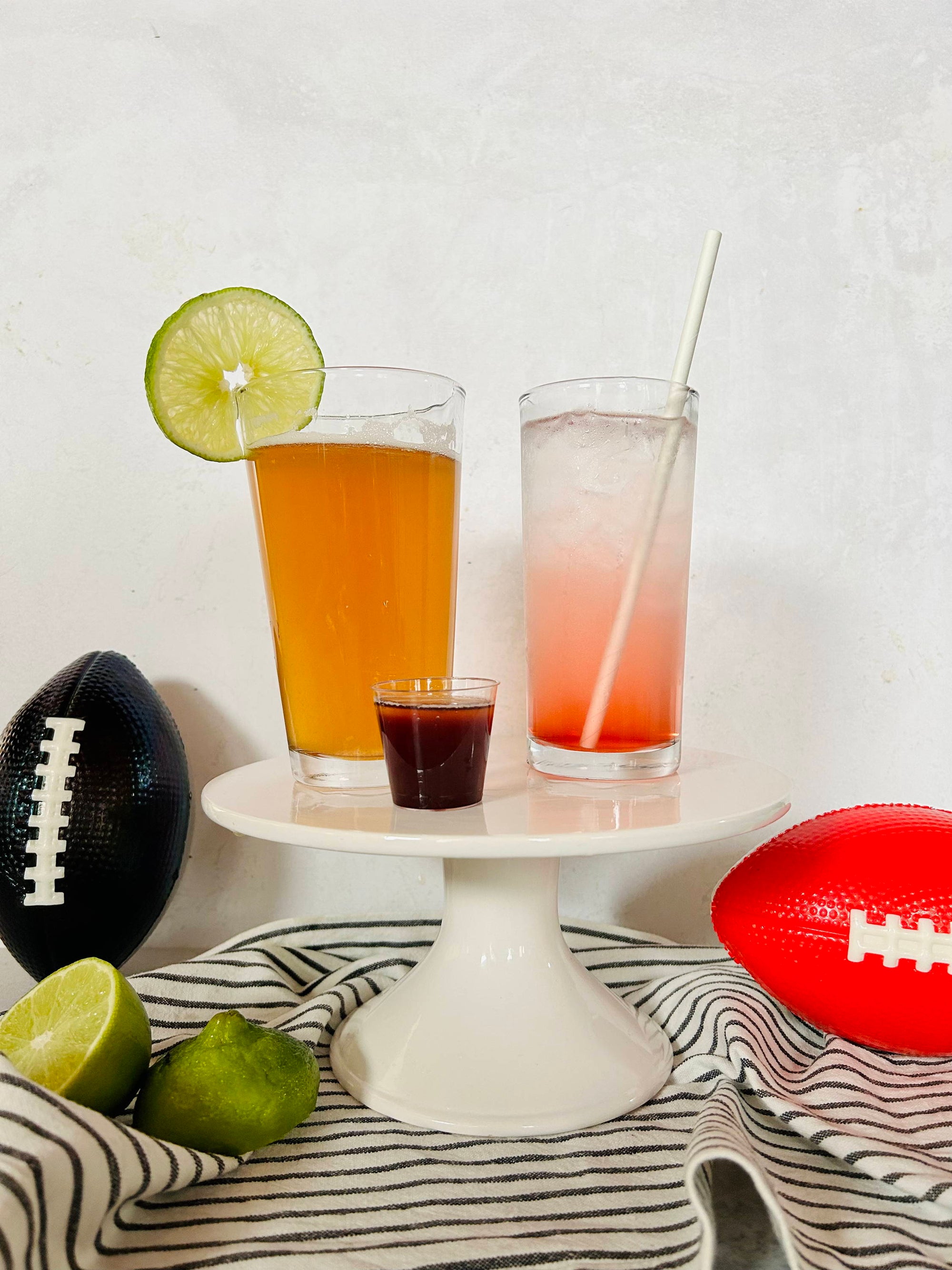 Super Bowl 57 Party Cocktails: Kansas City Iced Water and Philadelphia Citywide Special Shandy