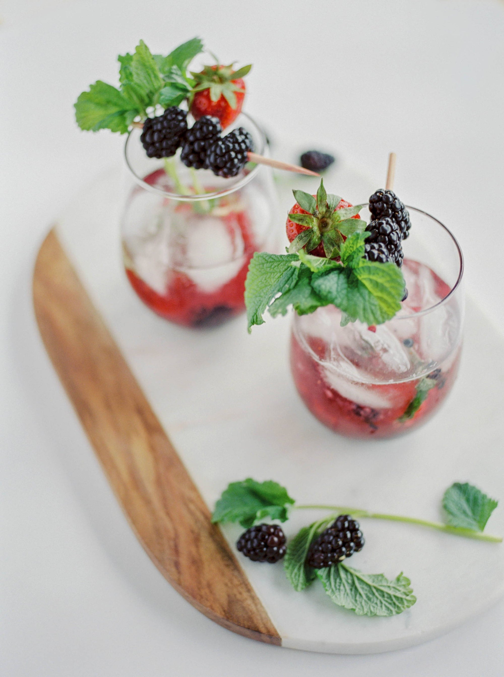 Simple Goodness Marionberry Mint Mojito