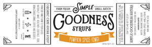 PRESALE Pumpkin Spice Syrup (Oh My Gourd)